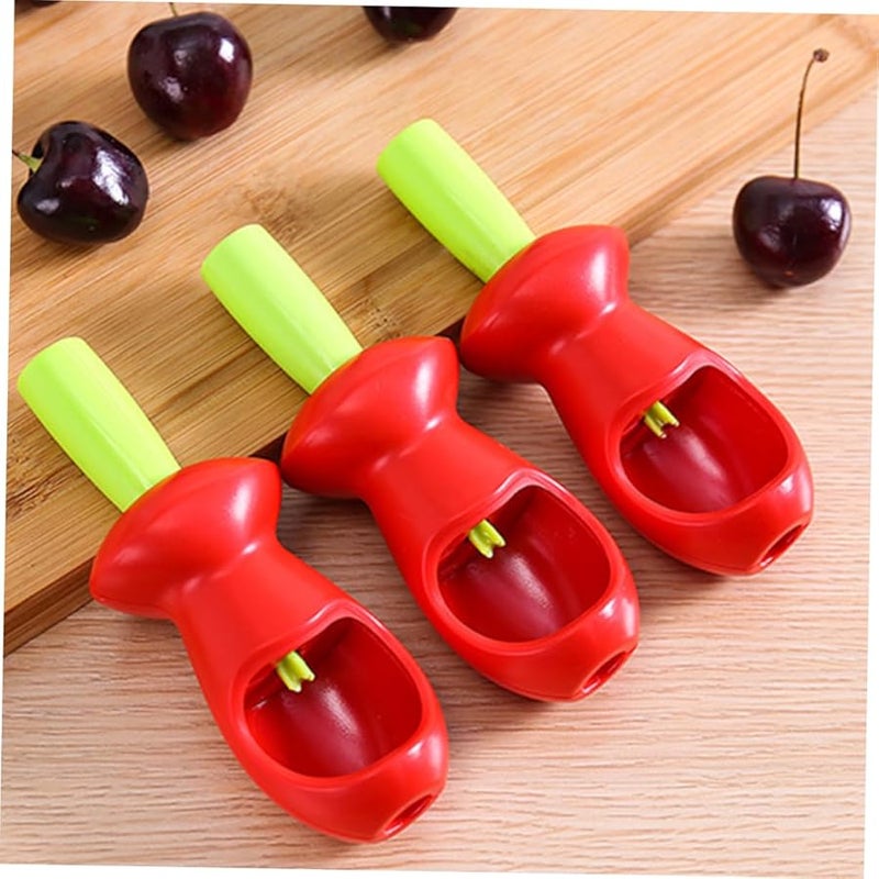 2 Pack Cherry Pitter and Corer Remover Tool Easy to Use Compact Kitchen Design - Image 3
